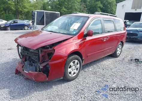 2006 Kia Sedona Ex/Lx from USA, damaged, VIN KNDMB233066053848